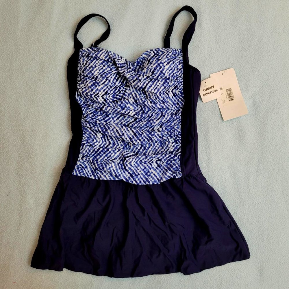57. Penbrooke swim dress. Size 14. NWT